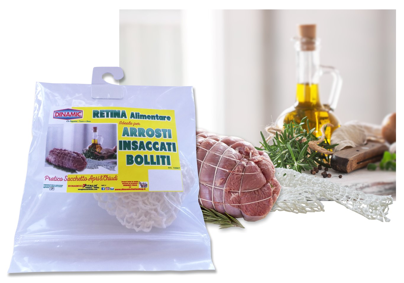 Dantesmile Set 3 Sacchetti a Retina in Cotone Bio, 1 set - Piccantino Shop  Online Italia